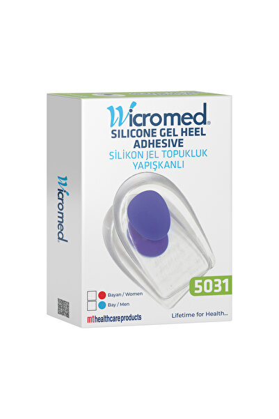 wicromed Silikon Jel Topukluk Ortopedik Yapışkanlı - Bay /  MT5031