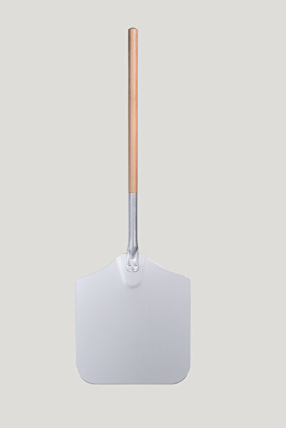 Home Alüminyum Pizza Küreği (40 cm) - Ahşap Saplı (65cm)