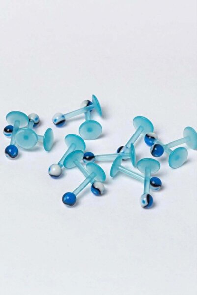 CERENY.CO Mavi Bioplast Piercing 8 MM