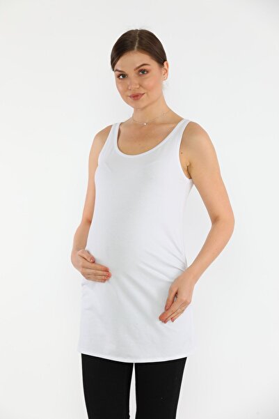 MEGHAN L.A قميص داخلي من نسيج القطن المرن للأمومة