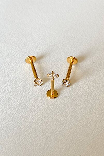 CERENY.CO Mini Tektaş Piercing | Cerrahi Çelik
