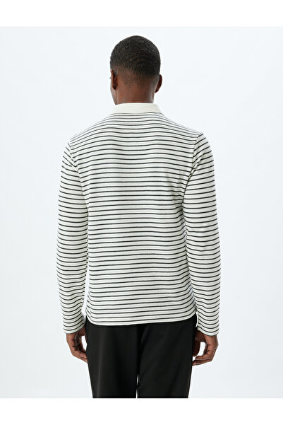 Koton Pullover aus Baumwollmischung mit Reißverschlusskragen