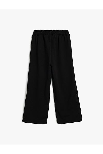Koton Girl's Black Sweatpants - 5Wkg40168Ak
