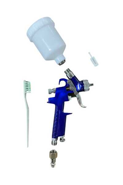 HLDPOWER Premium Hassas Detay H-2000 Gölge Tabancası 120 cc / 0,8 mm Üstten D...