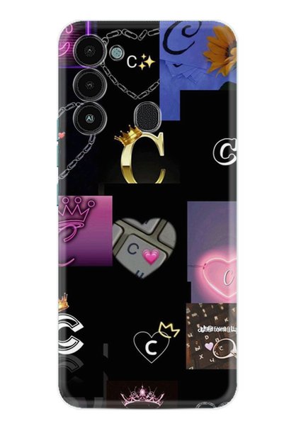 TECNO حافظة Spark 8C HD مطبوعة بنمط سلسلة Happy xt-8c STK-344.jpg