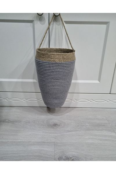 ÖRGÜM Bag Holder Decorative Basket Bag Organizer 29X16 cm