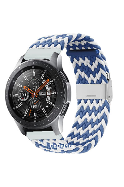 UnDePlus Samsung Galaxy Watch 4 5 6 7 Fe 40 40 44 Classic 42 43 46 47 Mm Kordon Metal Klipsli Flexi Örgü