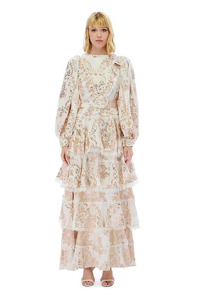 miha Hicran Önal AZELIA DRESS Powder