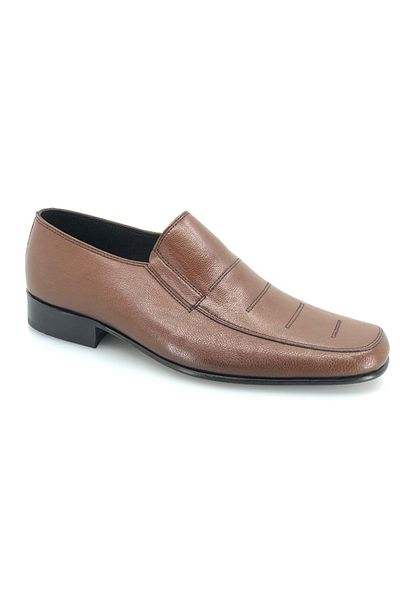 KCMN Zeki Rok K.13 Elastic Ανδρικά Κλασικά Παπούτσια Καφέ