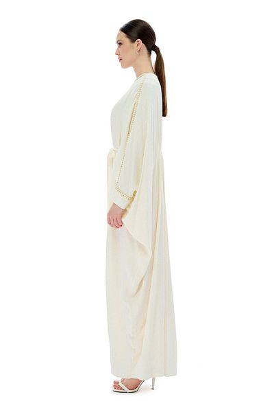 miha Hicran Önal Iray Dress Ecru