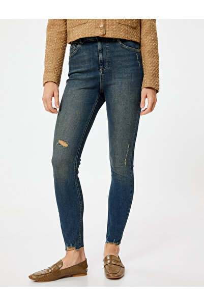 Koton Blugi skinny cu talie inalta - Blugi skinny Carmen