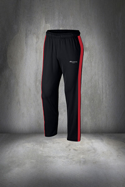 POSEIDON STORM Men's Burgundy New Supra Combed Cotton Anti-Sweat Two-Piece Suit S-3Xl