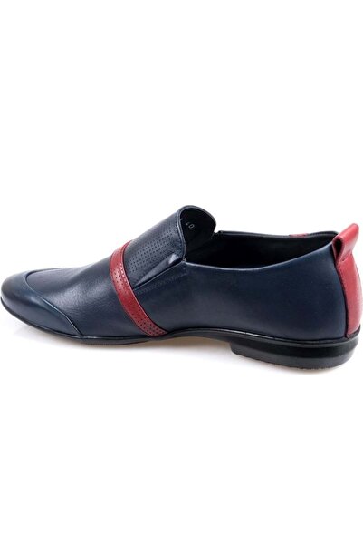 KCMN James Franco 812 %100 натуральна шкіра Лофер Чоловічі балетки LACİVERT