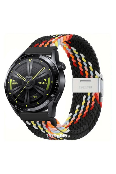 UnDePlus Xiaomi Redmi Watch 5 Active/lite Amazfit Gtr 2e 47mm Pace 1/2 Kordon Metal Klipsli Flexi Örgü