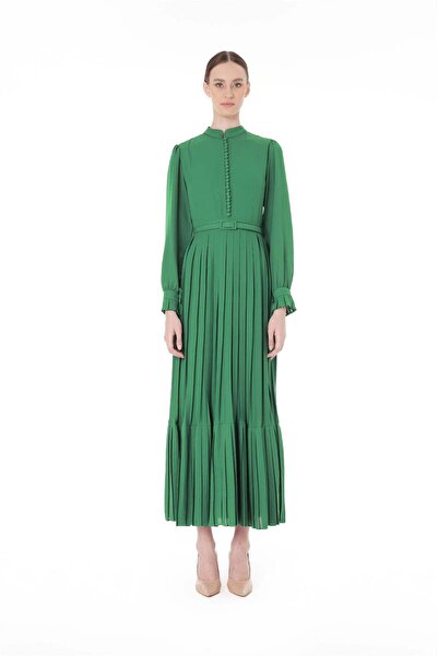 miha Hicran Önal فستان بيرلا أخضر