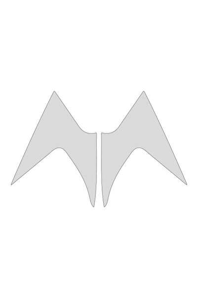 Mondial Mh Drift 2011 - 2020 Uyumlu Nikel Ön Siperlik Yan Sticker