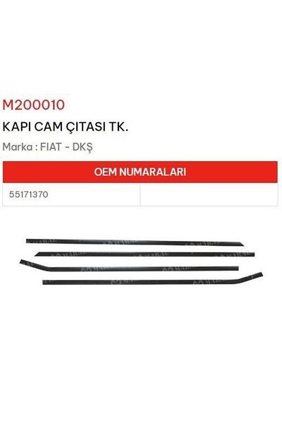 MARAL Wick-Free Door Glass Cover - Tk. Dkş