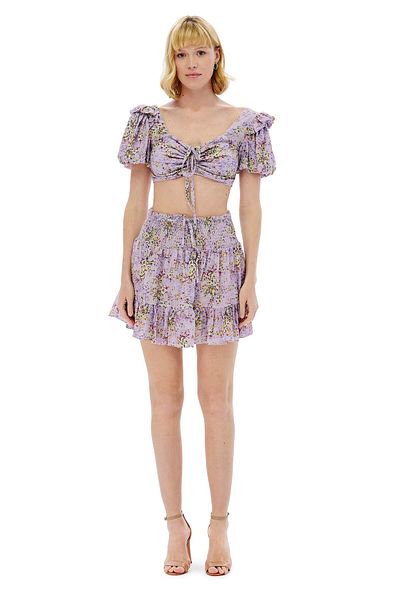 miha Hicran Önal Lilac REMI SHORTS Set