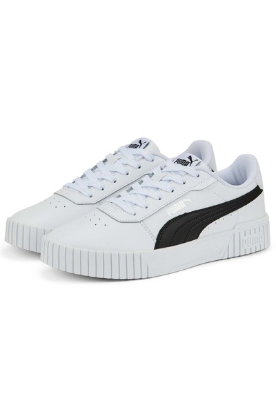 Puma 385849-07 Carina 2.0 Sneaker Unisex Sports Shoes White-Black