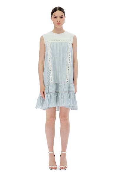 miha Hicran Önal SHORT TUNIC Blue