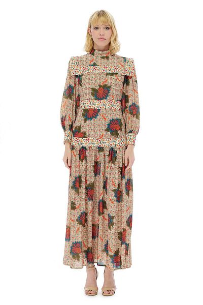 miha Hicran Önal PANSY DRESS Ecru