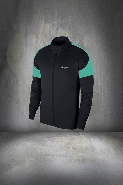 POSEIDON STORM Set de trening pentru bărbați, negru, nou Supra, din țesătură pieptănată, potrivit pentru sport S -3XL