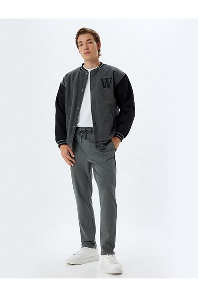 Koton Pocket Detailed Lace-Up Waist Trousers