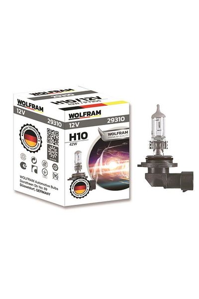 WOLFRAM 12V H10 H 10 Py20D Bulb - Standard Light, No Warranty