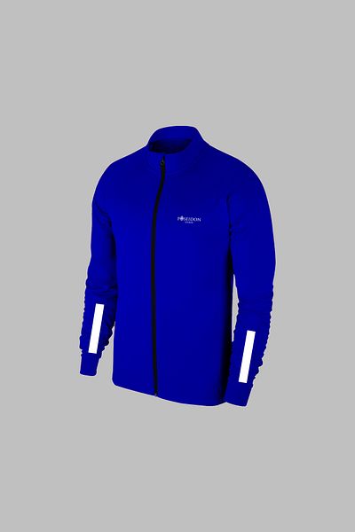 POSEIDON STORM Set de trening confortabil din 2 piese din țesătură pieptănată Supra, albastru, personalizat, cu buzunare