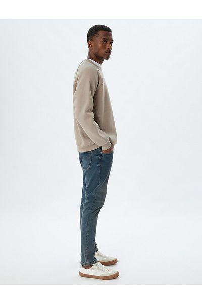 Koton Brad Jeans - Slim Fit Regular Waist Pants