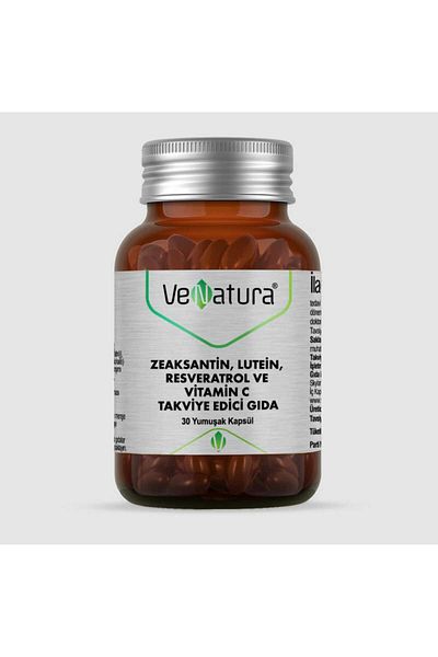 VeNatura Zeaxanthin, Lutein, Resveratrol And Vitamin C Food Supplement