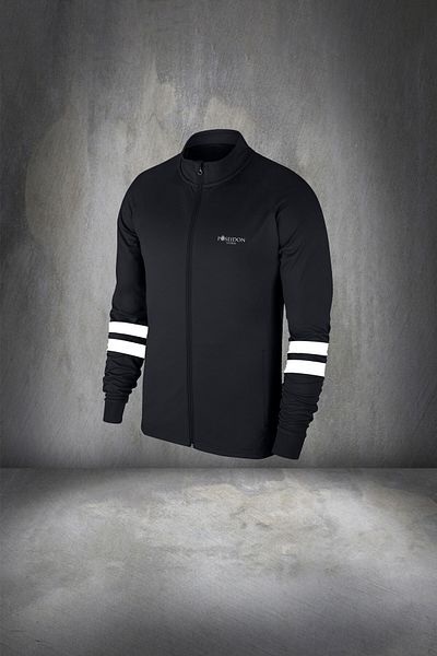 POSEIDON STORM Men's Black Custom Supra Combed Cotton Tracksuit Set - Plus Size, Regular Fit, 4xl-10xl for Walking and Running