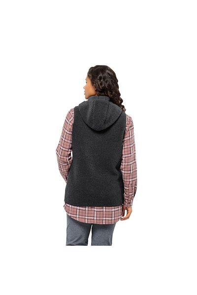 Jack Wolfskin Women's Vest - High Curl Long Vest W1711321