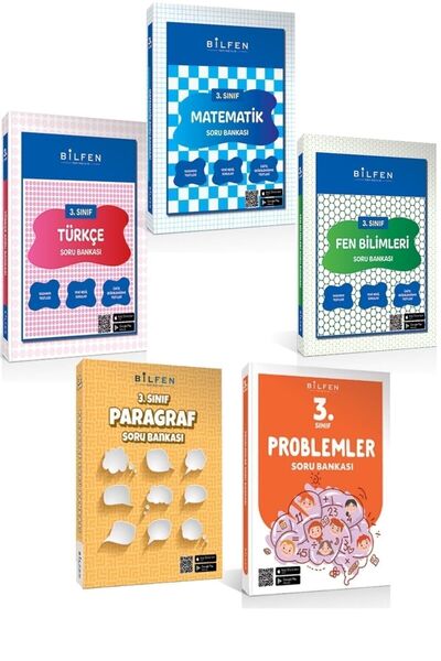Bilfen Yayıncılık 3. Sınıf Yaz Tatil Seti Akademik Üst Düzey Zor Seviye 2025 ...