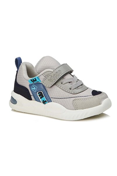 Kocamanlar Ayakkabı Vicco Tino Gray Orthopedic Children's Sneakers