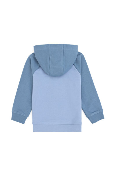 U.S. Polo Assn. Erkek Çocuk Açık Mavi Kapüşonlu Sweatshirt 50293495-VR003