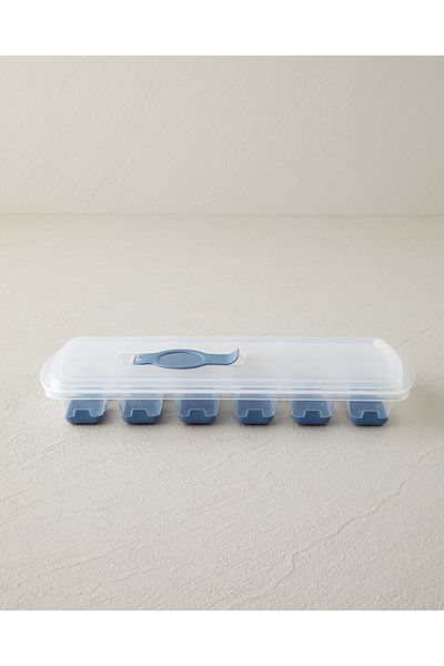 English Home Virginie Blue Plastic Ice Mold - 24X10 cm