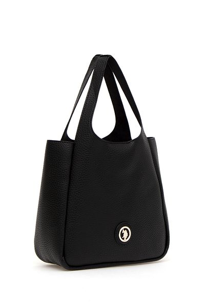 U.S. Polo Assn. Geantă neagră de umăr pentru femei 50287034-vr046