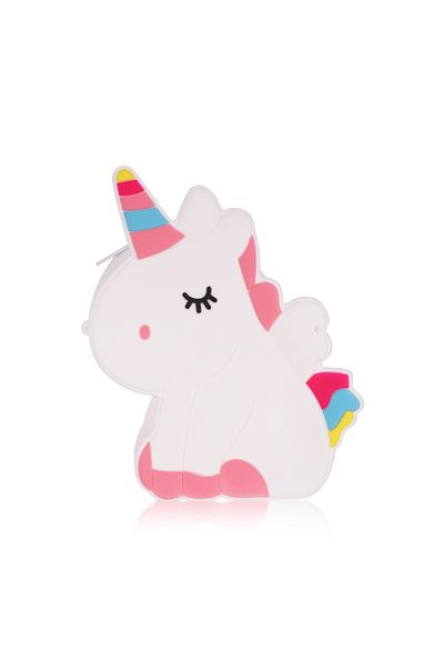 Ogi Mogi Toys Silikon Weiß Einhorn Umhängetasche