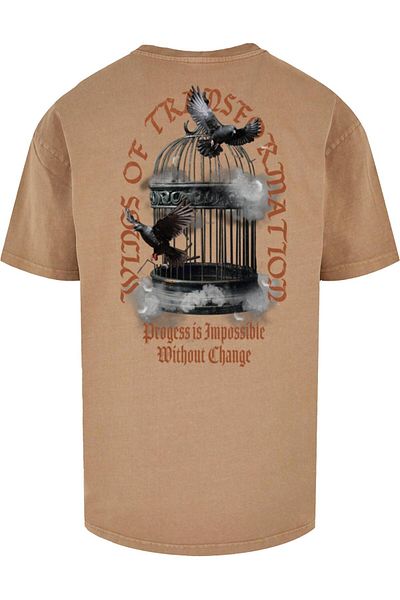 MJ Gonzales Herren Liberation Doves - Heavy Acid Washed Tee