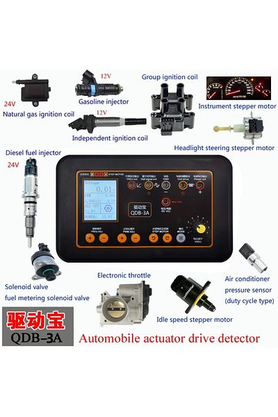 Choice New! Automobile Ignition Coil Test Injector Solenoid Valve Idling Stepper Motor Instrument Tester...