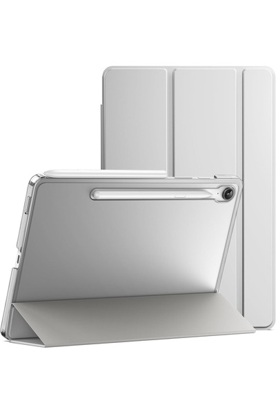 Fibaks Samsung Galaxy Tab S9 10.9 Inch Uyumlu Kılıf Smart Case Standlı 360 Ta...