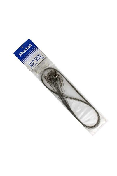 Mustad Nylon Coated Çelik Tel 30 Lbs(13kg)12 Adt