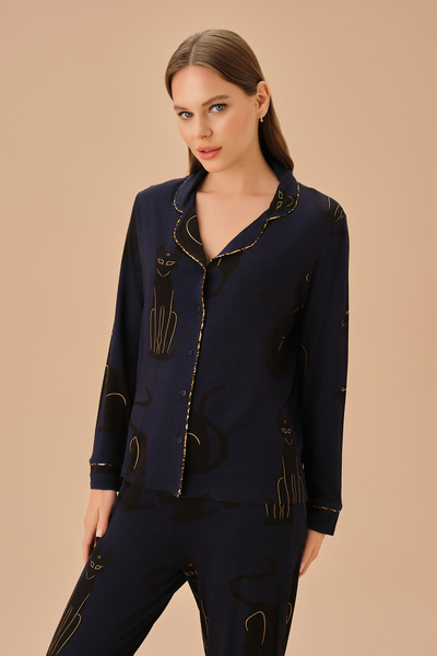 SUWEN Egyptian Maskülen Pijama Takımı