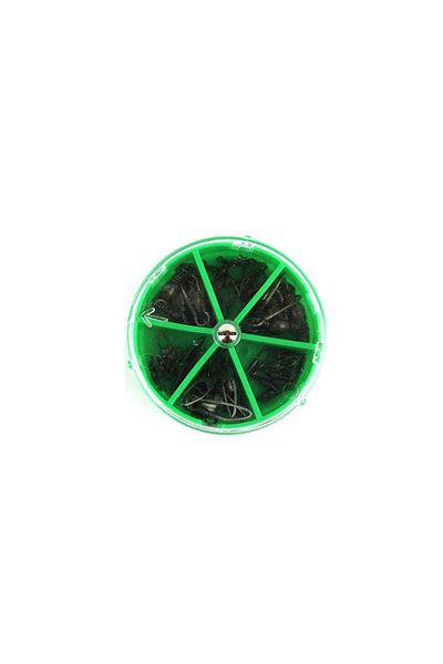 pesca Black Clip Swirled - 332-6413.02 30 Pieces