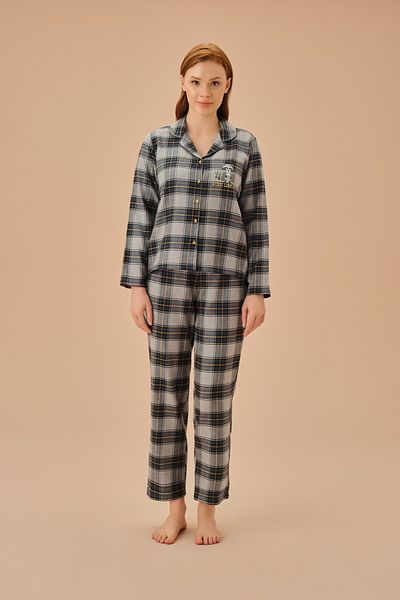 SUWEN Forest Masculine Pajama Set