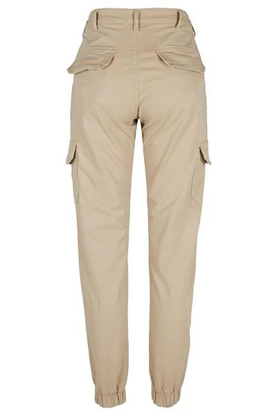 Urban Classics Damen Ladies High Waist Cargo Pants