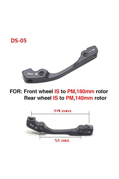 ZTTO 1pc Ds05 Only Ultralight Mtb Bike Disc Brake Bracket Is Pm A B To Pm A Disc Brake Mount Adapter