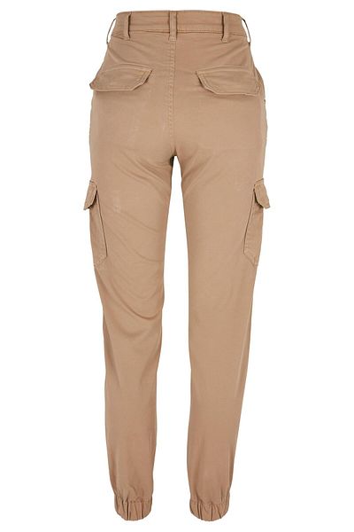 Urban Classics Damen Ladies High Waist Cargo Pants