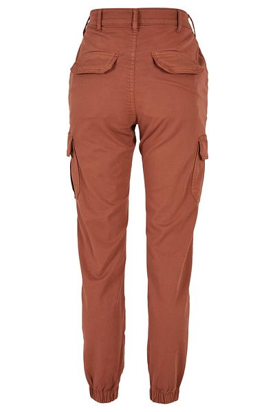 Urban Classics Damen Ladies High Waist Cargo Pants